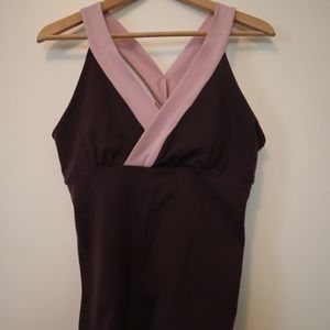 Prana yoga tank built in bra L